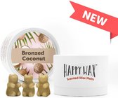 Happy Wax Bronzed Coconut Wax Melts Eco Tin