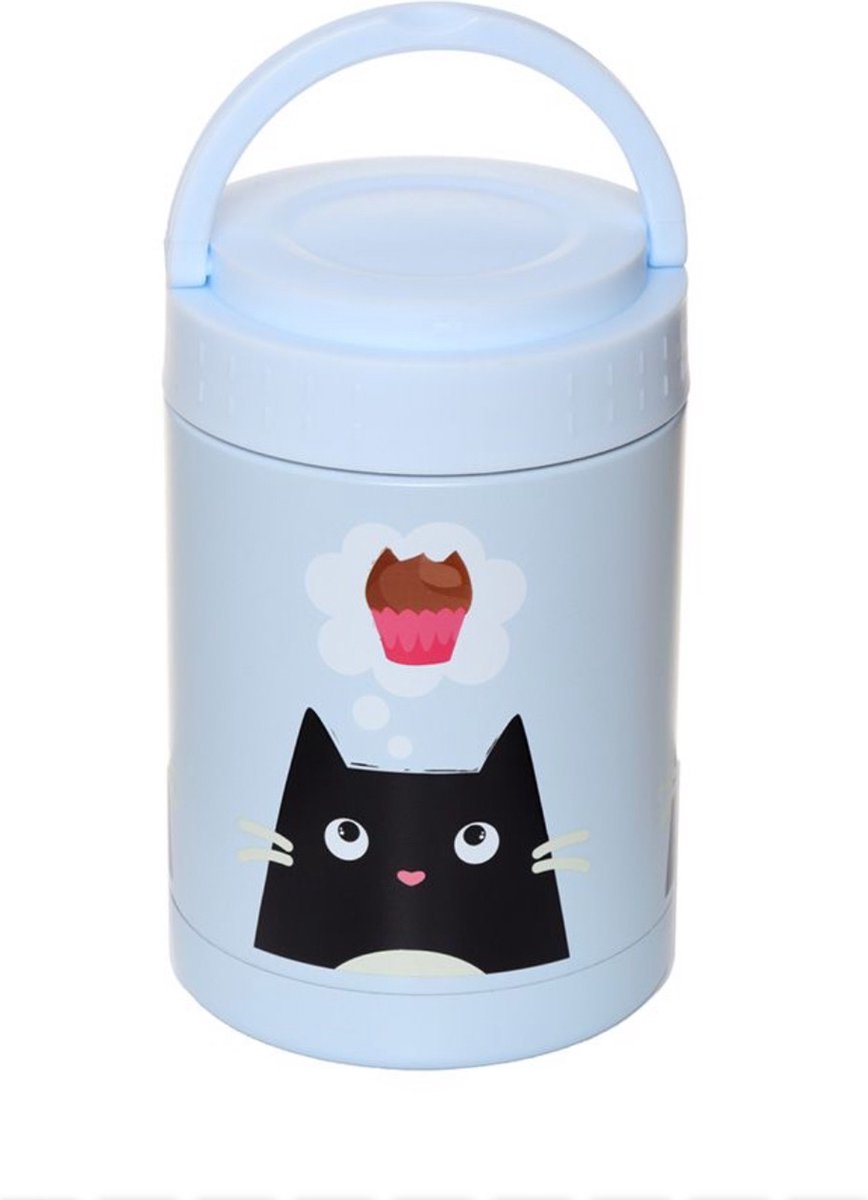 Feline Fine Kat RVS Thermospot 500 ml