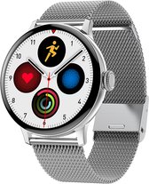 Belesy® NUMBER 2 - Smartwatch Heren – Smartwatch Dames - Horloge – Stappenteller – Calorieën - Hartslag – Sporten - Splitscreen - Kleurenscherm - Full Touch - Bluetooth Bellen – St