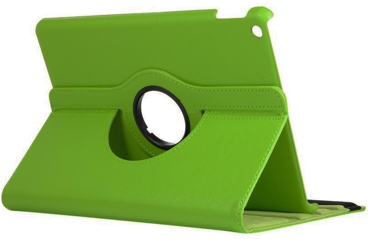 Arara Hoes Geschikt voor iPad 20212020/2019 - 10.2 inch - 9e/8e/7e generatie hoes - draaibaar - bookcase - Groen