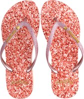 BeachyFeet slippers - Rose Gold Shimmer (maat 37/38)
