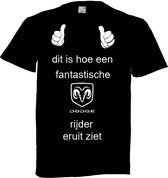 Dodge T-shirt maat XXL