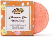 Beesha Shampoo Bar Wild Cherry 40 gram | 100% Plasticvrije en Natuurlijke Verzorging | Vegan, Sulfaatvrij en Parabeenvrij | CG Proof