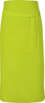 Link Kitchen Wear Terrassloof met handige zak, Lime groen.