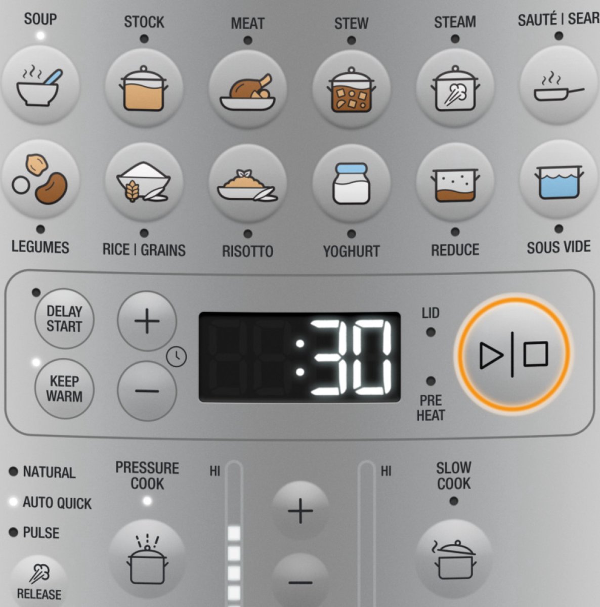 Afbeelding 2 van Sage the Fast Slow GO™ Snelkookpan - Muliticooker