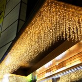 Lichtgordijnen-40m Kerst Guirlande LED Gordijn Ijspegel Lichtslinger-220V-Colorful