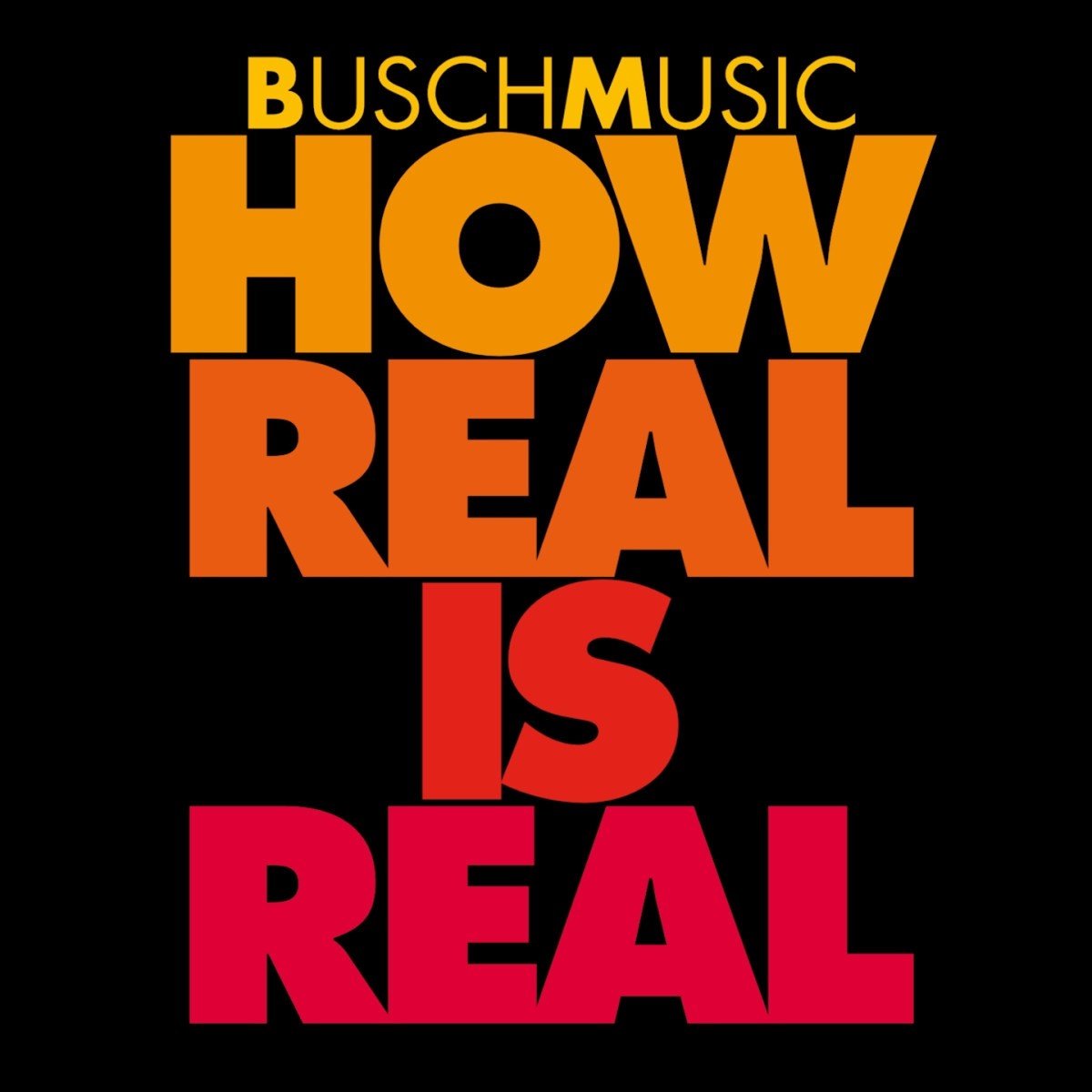 BuschMusic - How Real Is Real (CD)