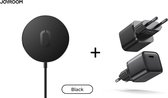 Magsafe draadloze oplader iPhone 13 & 12 Mini/Pro/Pro Max + 20W USB-C Adapter - Zwart -Draadloos opladen - alle iPhone 12 modellen - Wireless charging