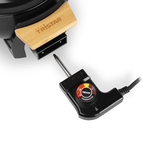 Tristar Fondueset Elektrisch FO-1108 - 1000W - 1,5L voor 8 personen - Incl 8 fonduevorkjes — afbeelding 3
