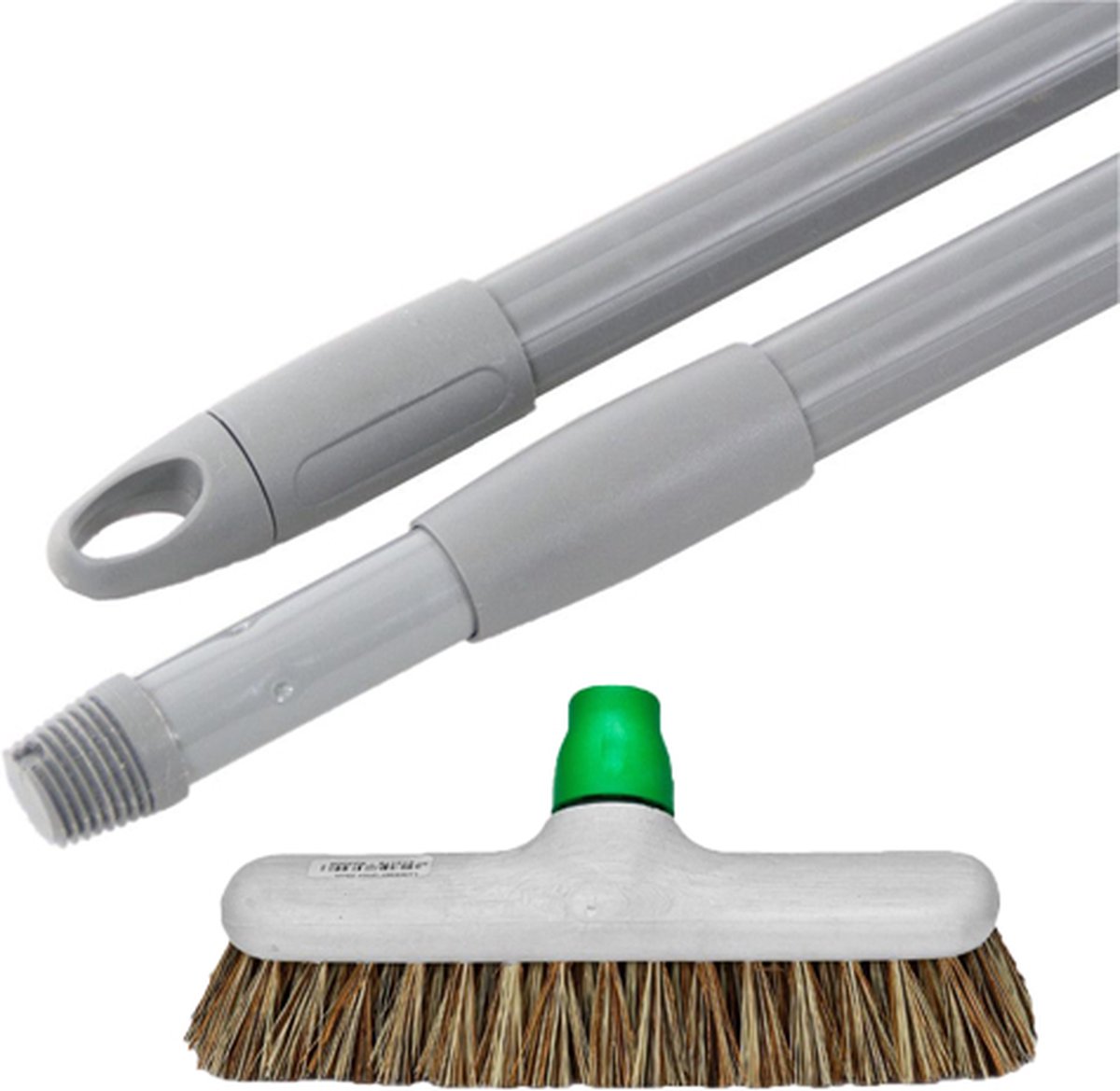 Goedkoopste Schrobborstel met telescoopsteel / luiwagen telescoop steel Union / schrobber met steel Union