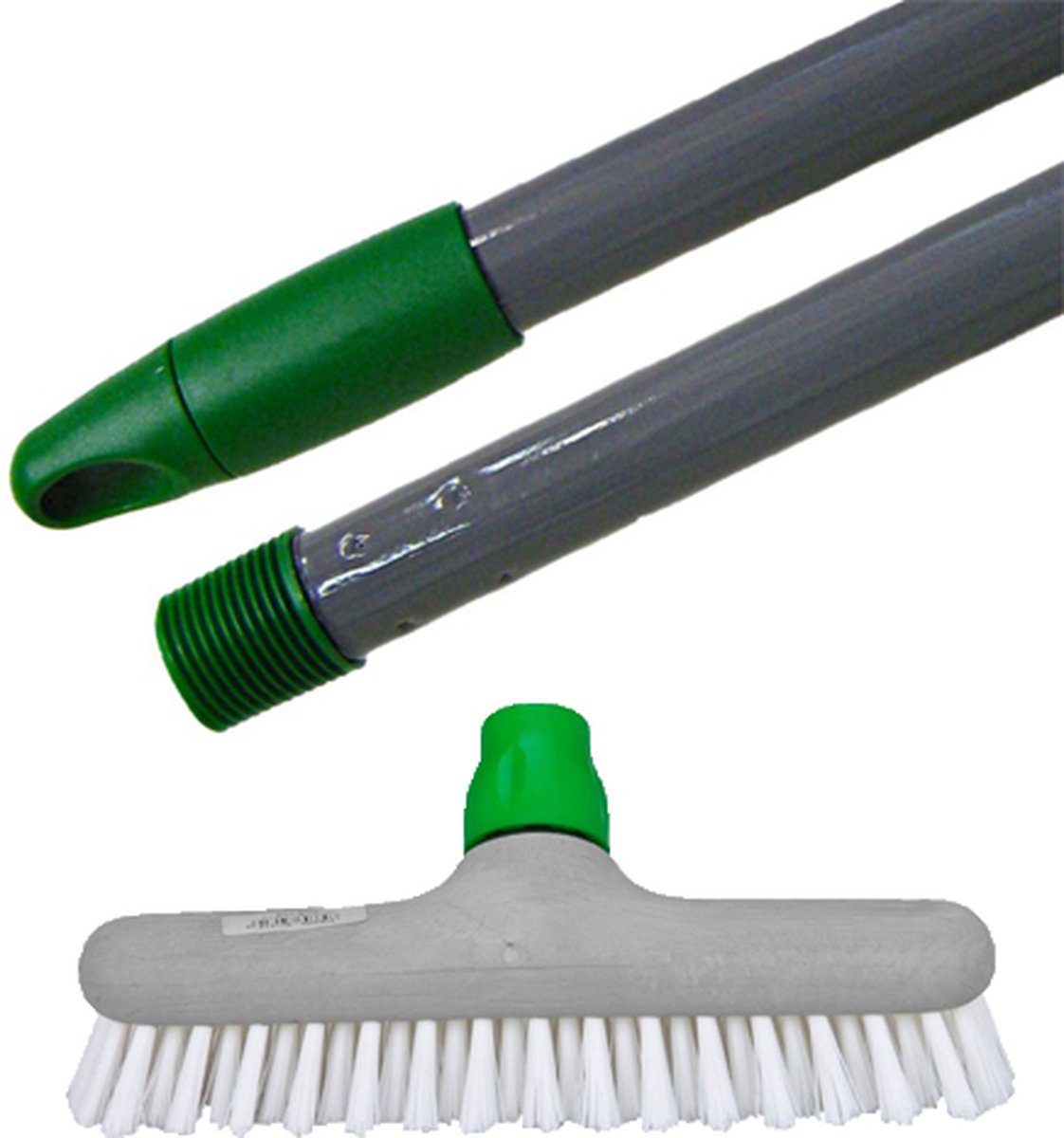 Goedkoopste Luiwagen met steel / Schrobborstel / Nylon / Kunststof met steel en ophangoog