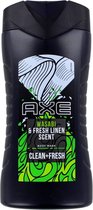 AXE Douchegel Wasabi Fresh Linnen - Voordeelverpakking 6 x 250 ml
