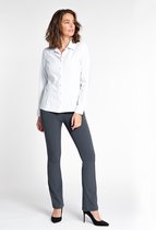 Grijze Broek/Pantalon van Je m'appelle - Dames - Travelstof - Maat M - 4 maten beschikbaar