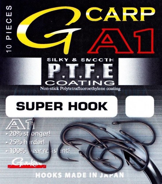 Spro A1 G-Carp Super Hooks Ptfe #6 van Spro — afbeelding 2