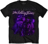 The Rolling Stones Heren Tshirt -2XL- Mick & Keith Together Zwart