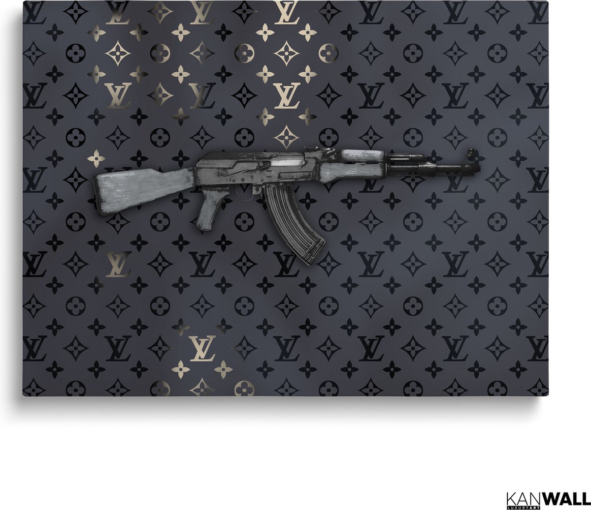 AmsterdamArts - Louis Vuitton Ak47 hologram wall art - Catawiki