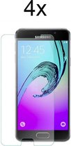 Samsung A3 2016 screenprotector - Beschermglas Samsung Galaxy A3 2016 Screen protector glas - 4 stuks