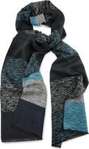 We Love Ties - Herensjaal viscose Sjurd - zwart / grijs / blauw