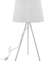 Bureaulamp Wit Metaal (29 x 56 x 29 cm)