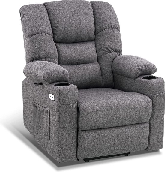 Vervallen Magazijn Nathaniel Ward Monkey's Luxe Elektrische Massagestoel - Relax stoel - Ligpositie 170  Graden -... | bol.com