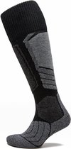 Falke Sk1 Skisokken Zwart/Grijs Heren - Maat 42/43
