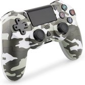 Dadson Draadloze Controller - Geschikt voor PS4 - Camouflage Wit
