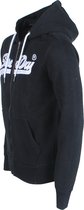 Superdry - Heren Vest - Vintage Logo Embroidered Zip Hoodie - Zwart