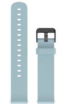 20mm horlogeband/vervanginsbandje Mobvoi Ticwatch E3/GTH/C2+ Ashy blue. blauw