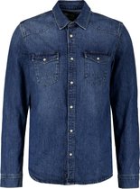 Rockford Mills Heren Overhemd Blauw - Maat XL