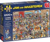 Jan van Haasteren - NK Puzzelen 1000 stukjes & Krijt op Tijd! 1500 stukjes & Eurovisie Songfestival 1000 stukjes met grote korting