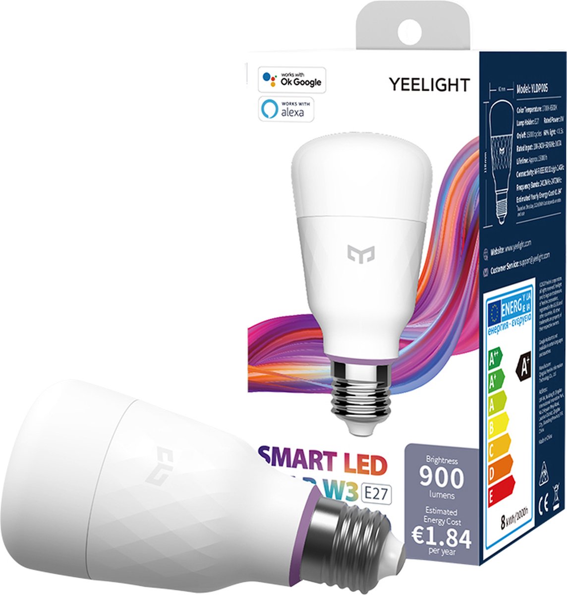 Yeelight Slimme LED Lamp E27