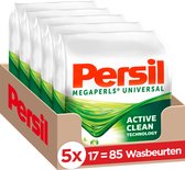 Bol.com Persil Megaperls Power Waspoeder - Poeder Wasmiddel - Voordeelverpakking - 5 x 17 wasbeurten aanbieding