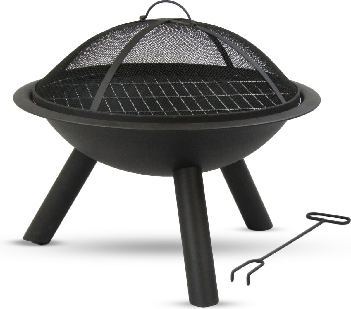 MaxxGarden Vuurschaal - Tuinhaard - Vuurkorf - BBQ - Terrasverwarmer - Terrasverwarming - Sfeerhaard - Ø 56 cm