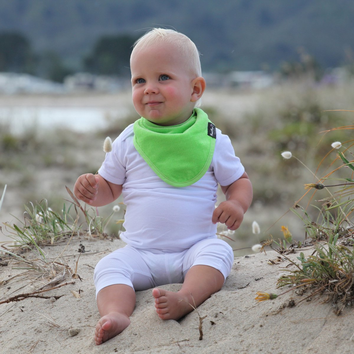 Mum2Mum - Bandana Wonderslab - Lime Mum2Mum - Bandana Wonderslab - Lime