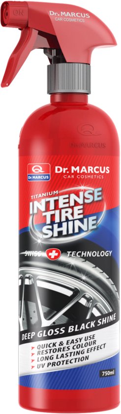 Dr. Marcus Titanium Intense Tire Shine - Pour Liserés brillants - Pneu Noir - 750 ml