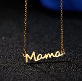 Akyol - Mama - Ketting mama - Moeder ketting dames - Moederdag cadeau -