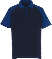 Mascot Bianco Polo T-Shirt | M | Zwart/Blauw - Werkshirt