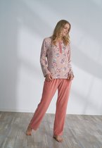 Pijadore - Grote Maten Dames Pyjama Set, Lange Mouwen - 3XL
