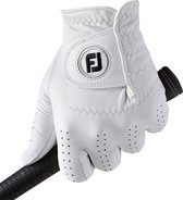 Footjoy - CabrettaSof - heren golfhandschoen wit - rechtshandig - maat L