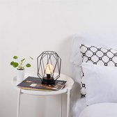 Smartwares Tafellamp - Zwart metaal - LED