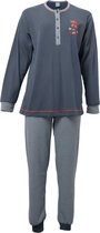 Dames pyjama Lunatex Double jersey navy L