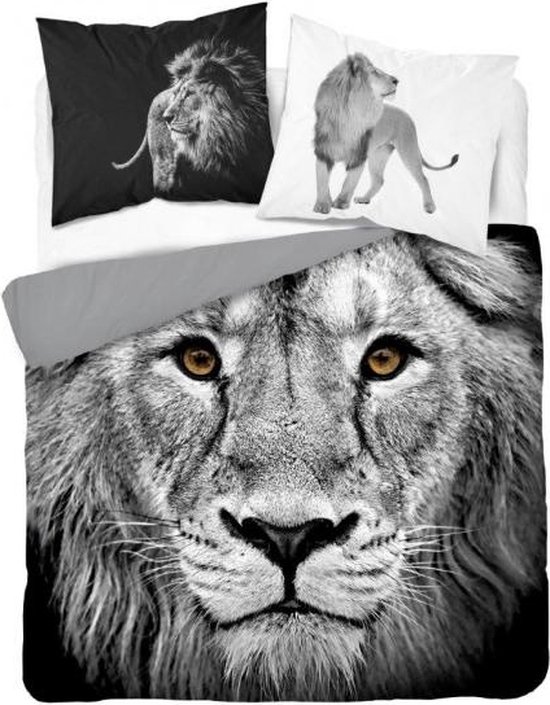 Dekbedovertrek Leeuw 220x200 cm bol