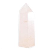 Edelsteen Obelisk Punt Rozenkwarts 60 – 100 mm