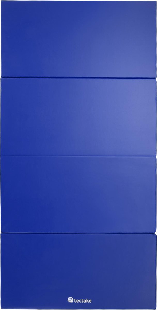 thumbnail: Tectake XXL Opvouwbare Gymnastiekmat 240x120x5cm - Extra Dik Antislip Yogamat Zwart