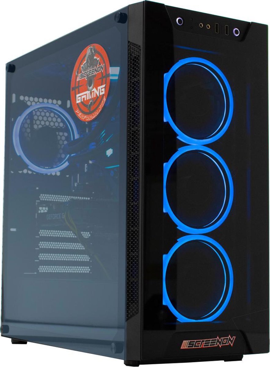 ScreenON - Ryzen 5 - 240GB M.2 SSD + 1TB HDD - RTX 3050 - GamePC.T46197