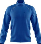 Masita | Softshell Jas Heren - Water en Windafstotend - Fleece Binnenkant - Muts in Kraag - ROYAL BLUE - XL