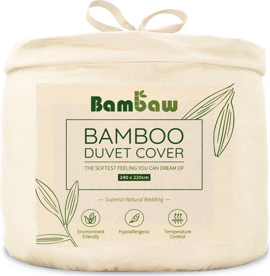Bamboo dekbedovertrek