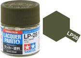 Tamiya LP-28 Olive Drab 1 - Matt - Lacquer Paint - 10ml Verf potje