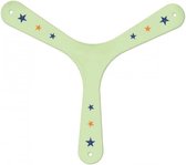 boomerang Glow in the dark junior 27 cm mintgroen