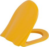 Bally Ducky Toiletzitting Softclose Duroplast Met Inox Scharnieren Wit